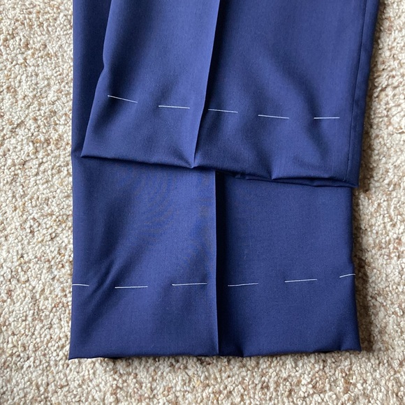 NWOT Brunello Cucinelli Men’s Navy Lightweight Wool Trousers Pants IT60 US 42-44 - Picture 16 of 16